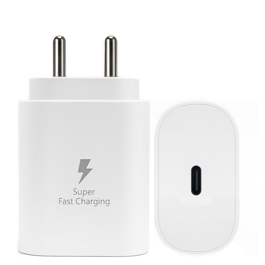 25W USB-C Fast Charger Adapter | Fast Charging for iPhone, Samsung & Android Phones