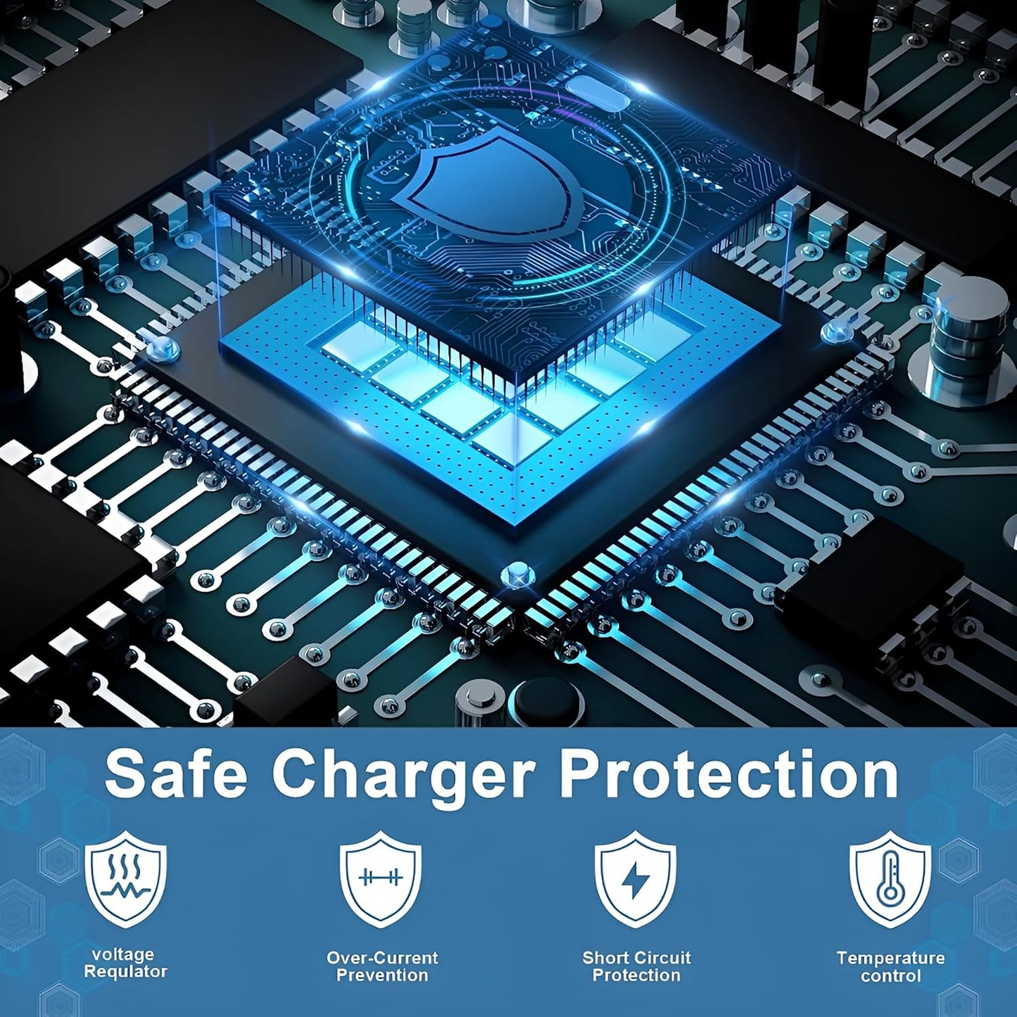 45W USB-C Fast Charging Power Adapter | Type-C Wall Charger for Samsung Galaxy & Android Phones